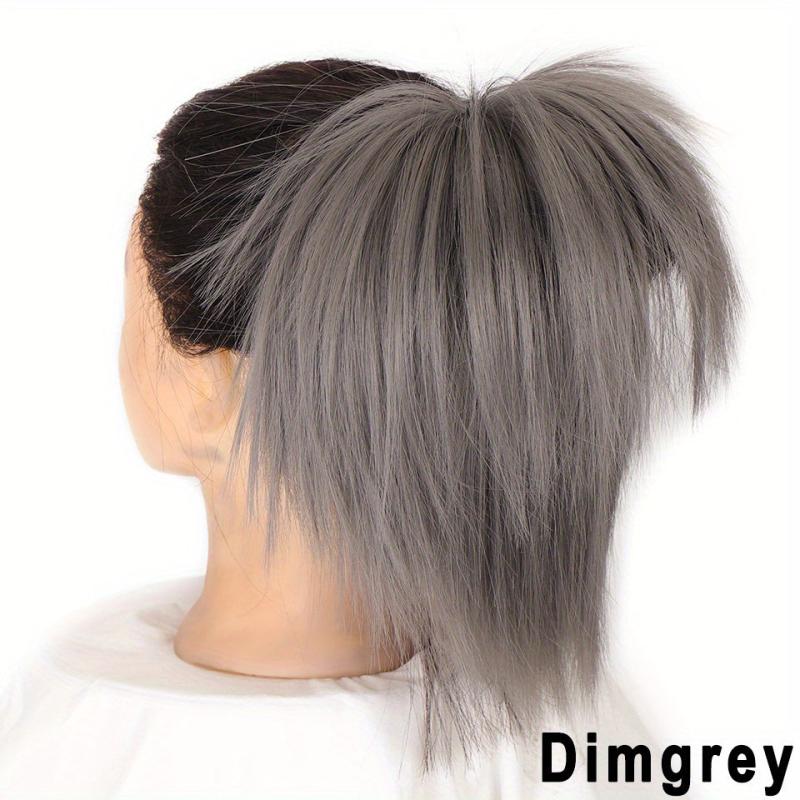 Chignon Messy Fluffy Hair Bun Elastic Band Hair Pieces