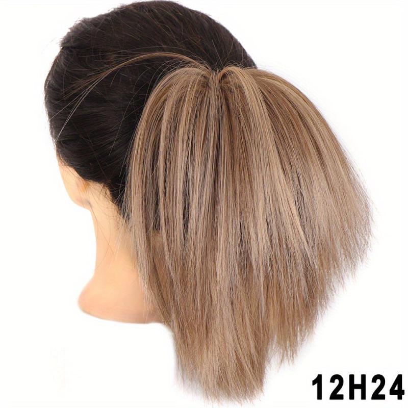 Chignon Messy Fluffy Hair Bun Elastic Band Hair Pieces