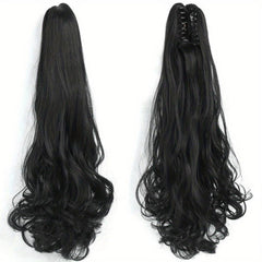 55 88 Cm Claw Clip Wavy Ponytail Extension Synthetic Fiber Hair Piece