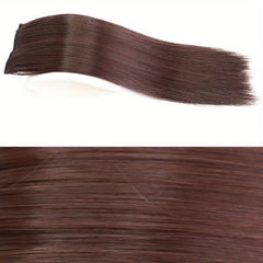 25 4cm Short Straight Synthetic Hair Extensions for Women