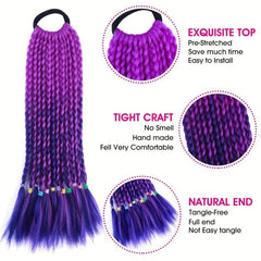 Ombre Synthetic Senegalese Twist Hair Braids Extensions 35 56 Cm
