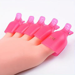 5 Pcs Gel Polish Remover Clips Uv Gel Soak Off Cap