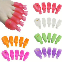 5 Pcs Gel Polish Remover Clips Uv Gel Soak Off Cap