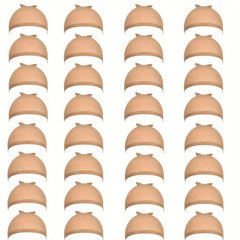 Light Brown Stocking Wig Caps - Stretchy Nylon - One Size Fits Most