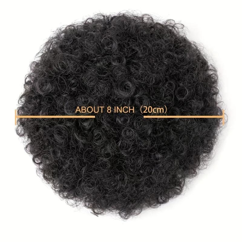 Kinky Drawstring Ponytail Extension Afro Puff