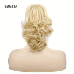 Curly Wavy Ponytail Extensions Claw Clip In Synthetic Hair Pieces For Women