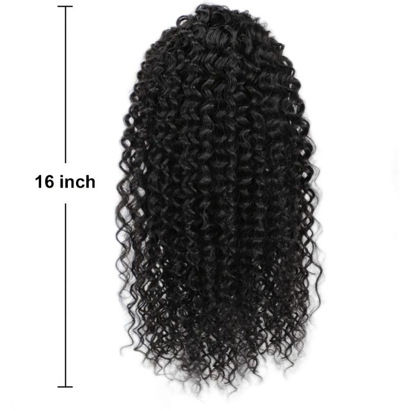 Afro Kinky Curly Ponytail Extension Drawstring Ponytail Extension For Women