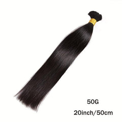 Double Drawn Straight 613 Blonde Brown 1B Braiding Hair Bulk 14-24 Inch