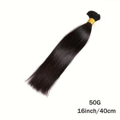 Double Drawn Straight 613 Blonde Brown 1B Braiding Hair Bulk 14-24 Inch