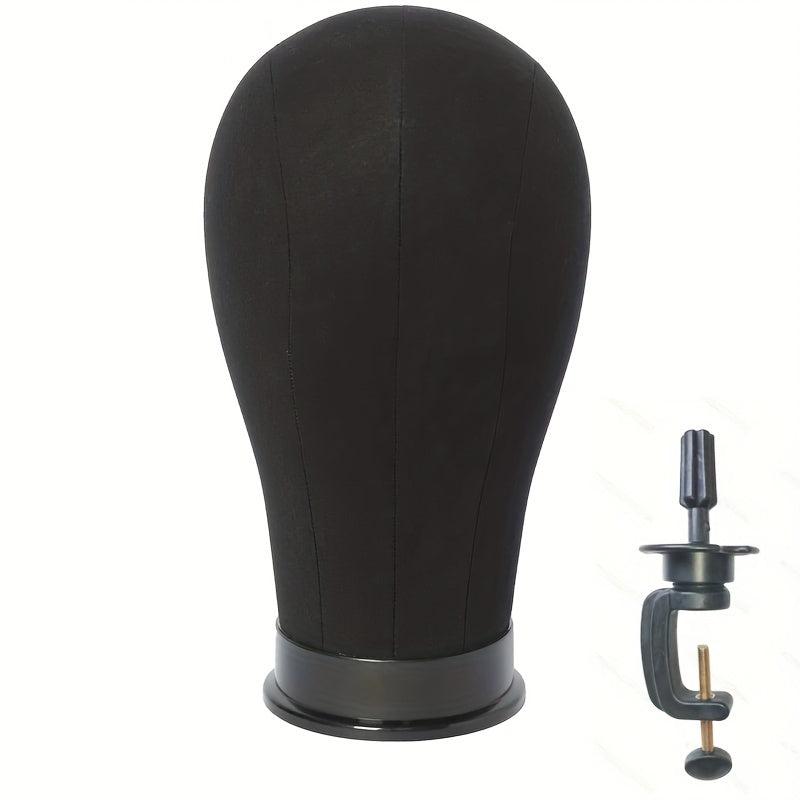 Mannequin Head Canvas Cork Pin Model Head For Hat Wig Display Stand