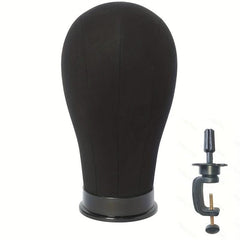 Mannequin Head Canvas Cork Pin Model Head For Hat Wig Display Stand