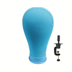 Mannequin Head Canvas Cork Pin Model Head For Hat Wig Display Stand