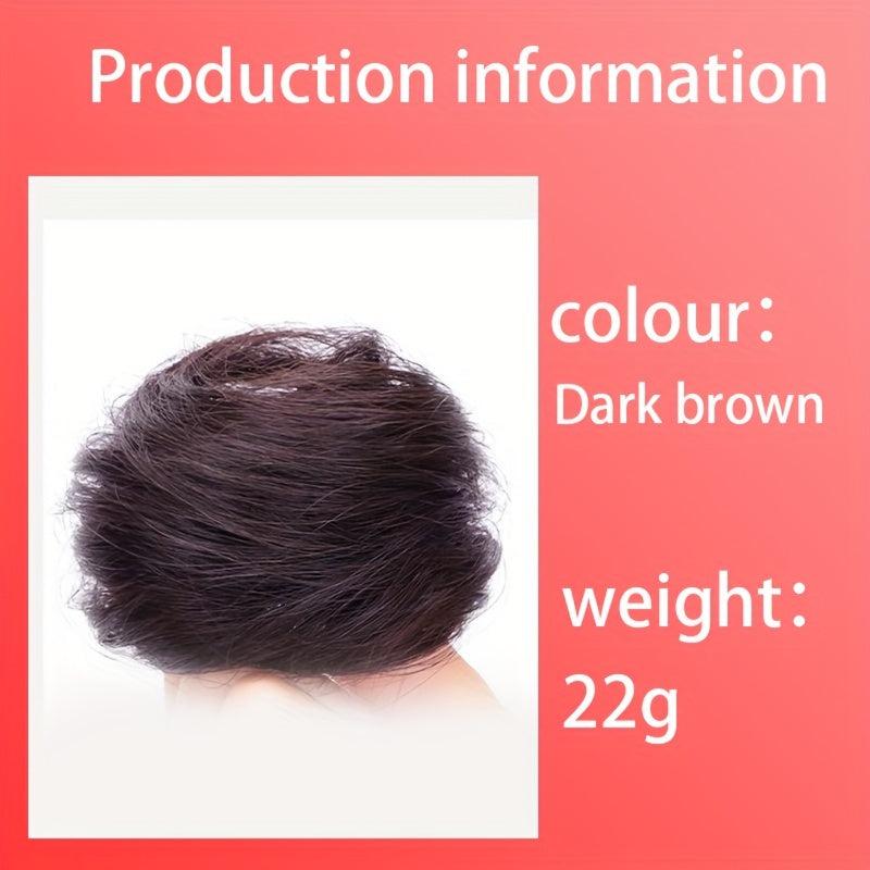 08 cm Chignon Hair Bun for Women Straight Hair