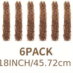 6pack 45 Dreadlocks Crochet Hair For African Women With Dreadlocks Braids