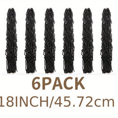 6pack 45 Dreadlocks Crochet Hair For African Women With Dreadlocks Braids