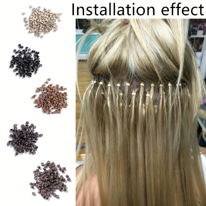 Hair Extension Set with Pliers, Needle Puller, Looper, Rings, and Buckles