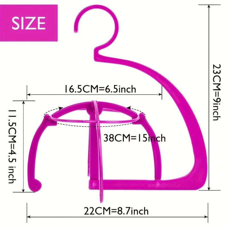 Portable Folding Wig Stand for Wigs and Hats