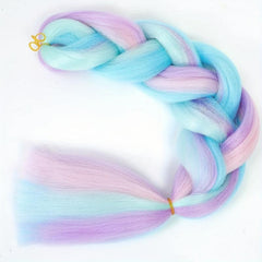 Jumbo Braiding Hair 100g 60 96 Cm Synthetic Ombre Hair Braids Extension