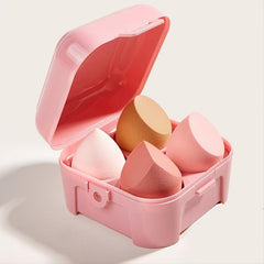 4-Piece Soft Latex Makeup Sponge Set for Flawless Results