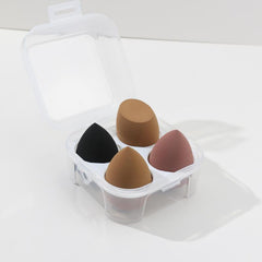 4-Piece Soft Latex Makeup Sponge Set for Flawless Results