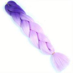 60 96cm Ombre Jumbo Braid Hair Extensions Colorful Gradient DIY Highlig...