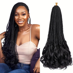 Goddess Box Braids Synthetic Crochet Hair Extensions