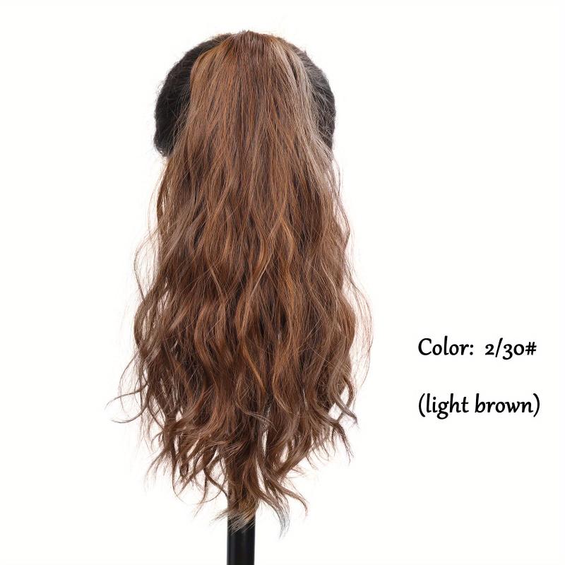 Long Wavy Claw Clip Ponytail Extensions for Women