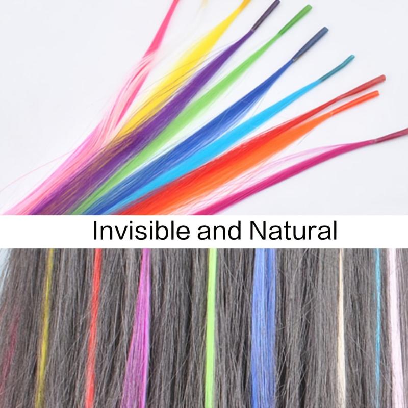 Long Straight Hair Extensions Synthetic Wigs Hair Pieces For Women