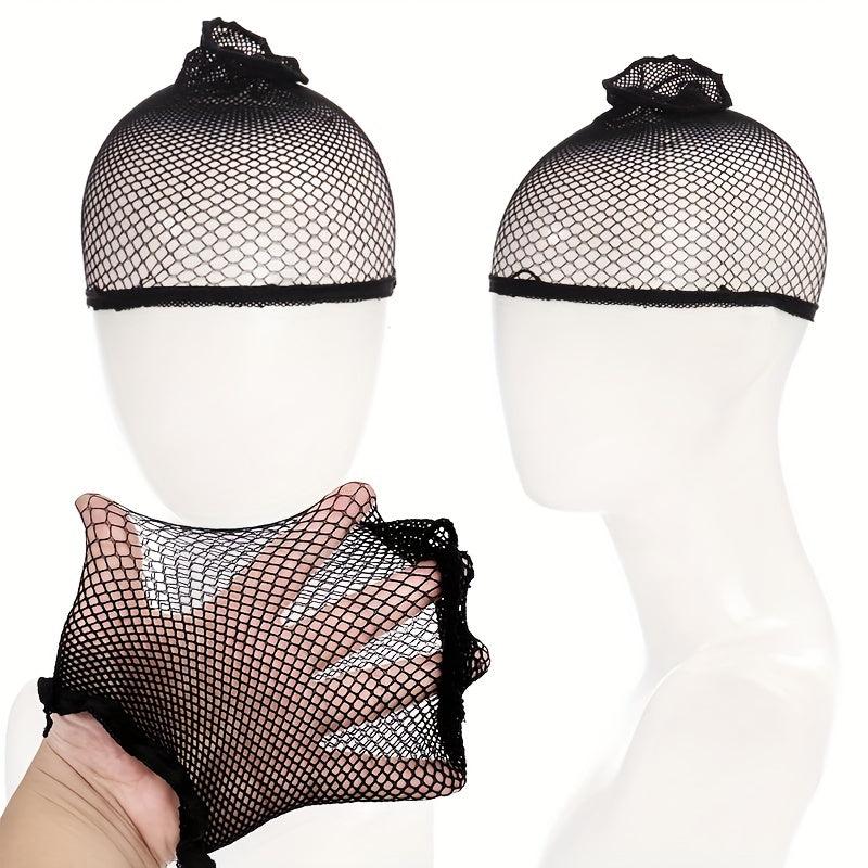 3PCS Mesh Hair Net Cap Wig Elastic Hair Nets