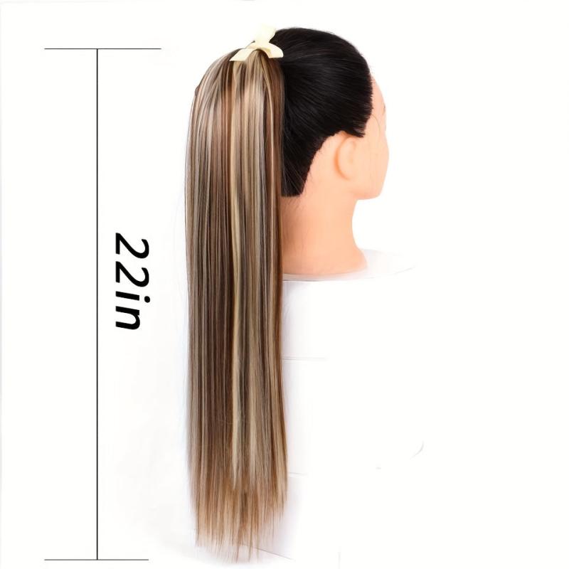 High Temp Synthetic Ponytail Extension Hairpiece for Women