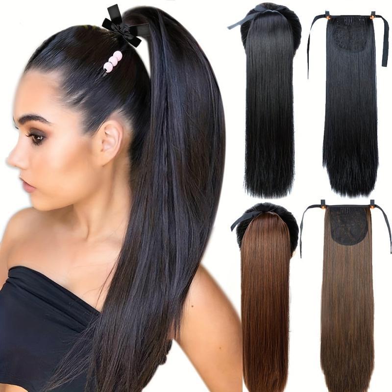 High Temp Synthetic Ponytail Extension Hairpiece for Women