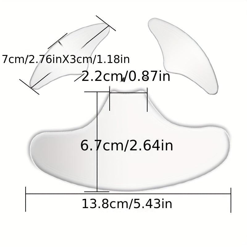 3pcs Silicone Wrinkle Sticker Set for Forehead & Eye Lift Patch