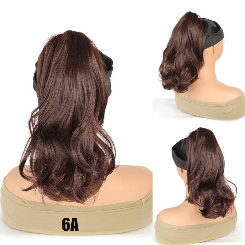 Claw Ponytail Medium Long Curly Wavy Ponytail Extensions
