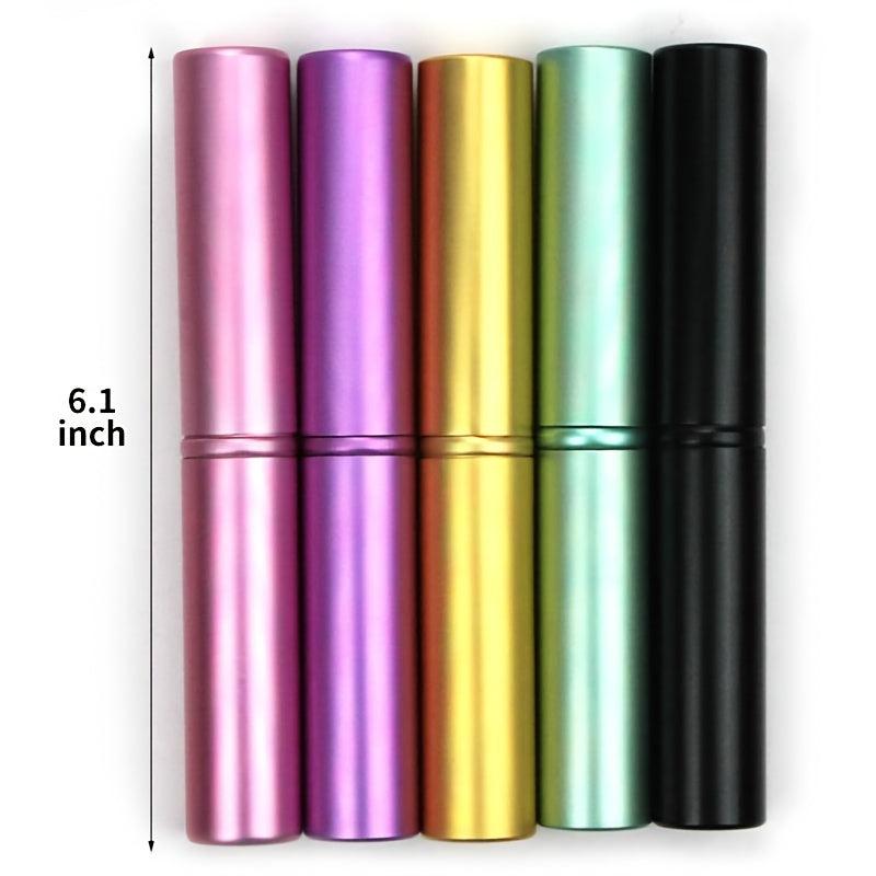 5PCS Mini Eye Makeup Brushes Set Travel Portable Cosmetic Brush Kit