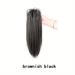 Long Straight Claw Ponytail 35 Wig Braid Waterfall Ponytail