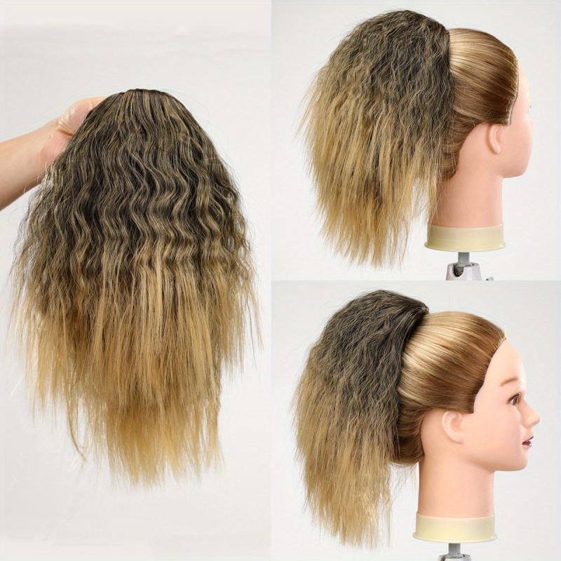 Short Kinky Curly Ponytail Extensions