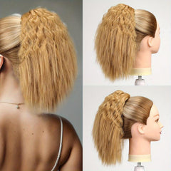 Short Kinky Curly Ponytail Extensions