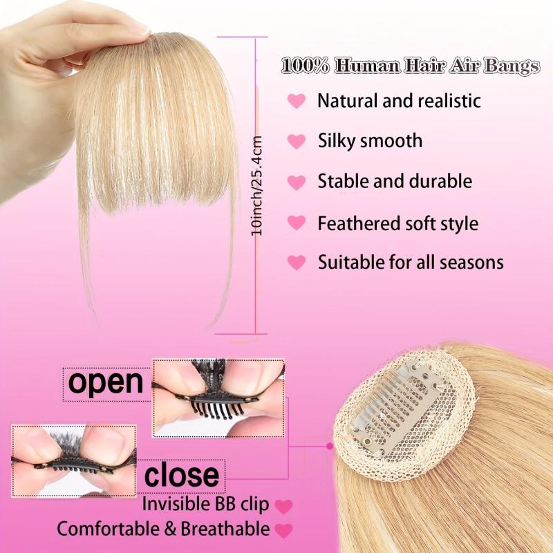 Clip In Wispy Bangs One Piece Hair Extensions