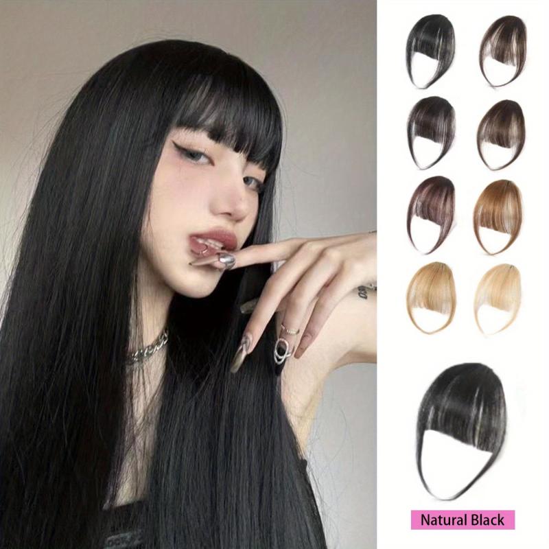 Clip In Wispy Bangs One Piece Hair Extensions