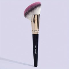 Angled Kabuki Makeup Brush for Face Contouring and Highlighting