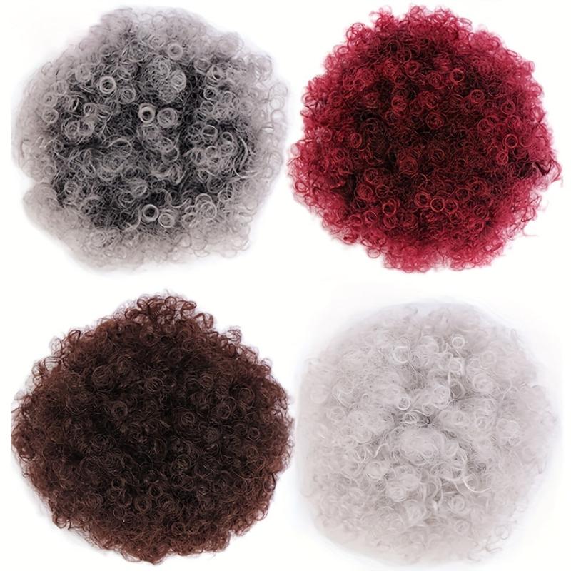 Synthetic Afro Puff Ponytail for Women