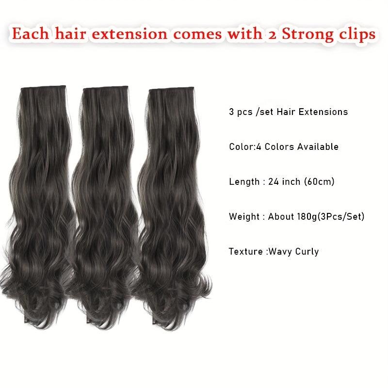 Curly Hair Wig Extension Piece