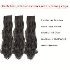 Curly Hair Wig Extension Piece