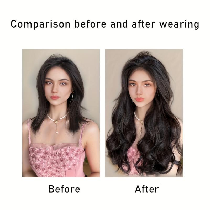 Curly Hair Wig Extension Piece