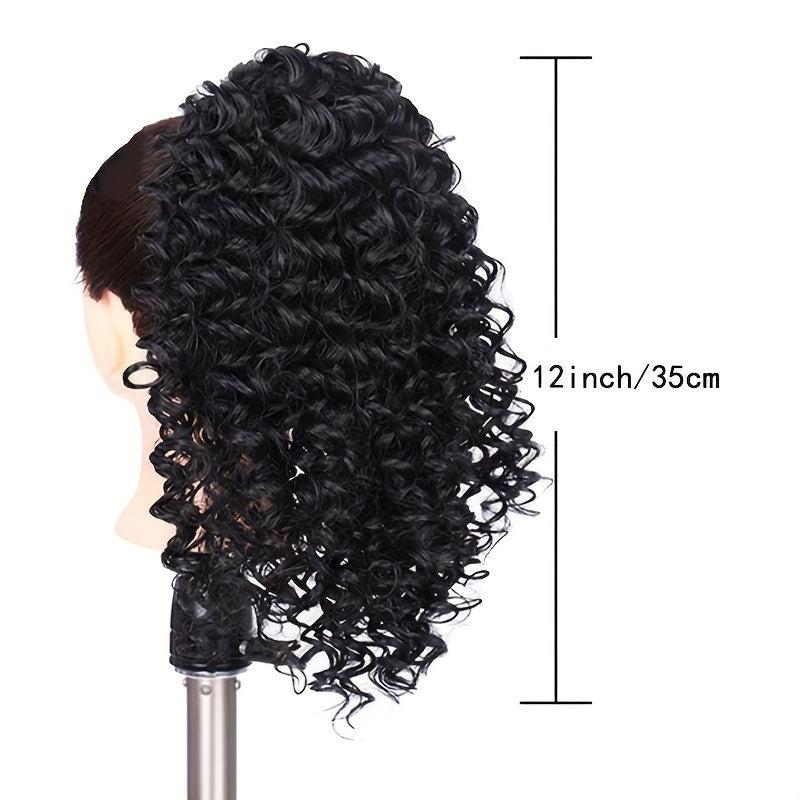 Deep Curl Drawstring Ponytail Extension