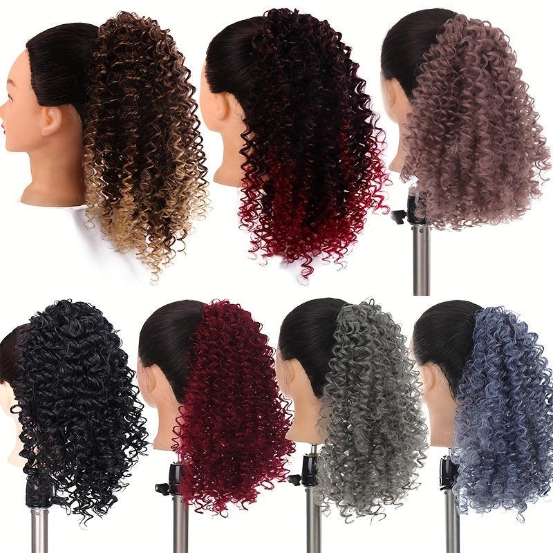 Deep Curl Drawstring Ponytail Extension