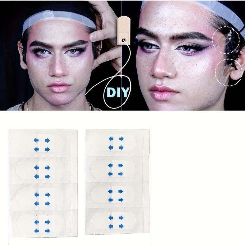 40pcs Invisible V Face Lift Stickers Instant Makeup Face Lift Tools