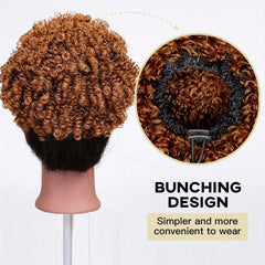 Afro Puff Drawstring Ponytail Short Curly Extensions