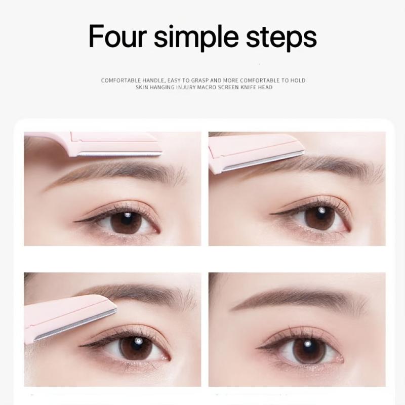 3pcs Folding Eyebrow Razor Hair Removal Facial Razors for Women and Men