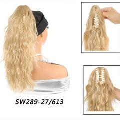 Long Curly Hair Ponytail Grip Extension